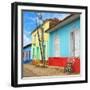 Cuba Fuerte Collection SQ - Colorful Facades Trinidad-Philippe Hugonnard-Framed Photographic Print