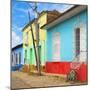 Cuba Fuerte Collection SQ - Colorful Facades Trinidad-Philippe Hugonnard-Mounted Photographic Print