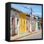 Cuba Fuerte Collection SQ - Colorful Trinidad II-Philippe Hugonnard-Framed Stretched Canvas