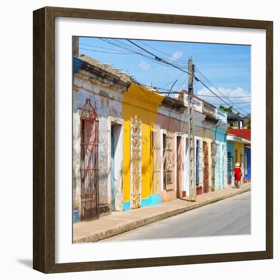 Cuba Fuerte Collection SQ - Colorful Trinidad II-Philippe Hugonnard-Framed Photographic Print