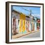 Cuba Fuerte Collection SQ - Colorful Trinidad II-Philippe Hugonnard-Framed Photographic Print