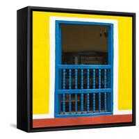 Cuba Fuerte Collection SQ - Colorful Window-Philippe Hugonnard-Framed Stretched Canvas