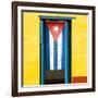 Cuba Fuerte Collection SQ - Cuban Flag-Philippe Hugonnard-Framed Photographic Print