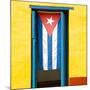 Cuba Fuerte Collection SQ - Cuban Flag-Philippe Hugonnard-Mounted Photographic Print