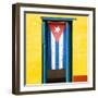 Cuba Fuerte Collection SQ - Cuban Flag-Philippe Hugonnard-Framed Photographic Print