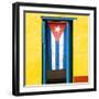 Cuba Fuerte Collection SQ - Cuban Flag-Philippe Hugonnard-Framed Photographic Print