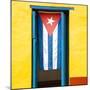 Cuba Fuerte Collection SQ - Cuban Flag-Philippe Hugonnard-Mounted Photographic Print