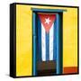 Cuba Fuerte Collection SQ - Cuban Flag-Philippe Hugonnard-Framed Stretched Canvas