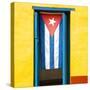 Cuba Fuerte Collection SQ - Cuban Flag-Philippe Hugonnard-Stretched Canvas