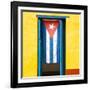 Cuba Fuerte Collection SQ - Cuban Flag-Philippe Hugonnard-Framed Photographic Print