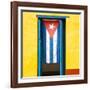 Cuba Fuerte Collection SQ - Cuban Flag-Philippe Hugonnard-Framed Photographic Print