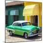 Cuba Fuerte Collection SQ - Cuban Green Taxi-Philippe Hugonnard-Mounted Photographic Print