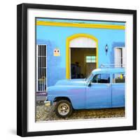 Cuba Fuerte Collection SQ - Cuban Skyblue-Philippe Hugonnard-Framed Photographic Print