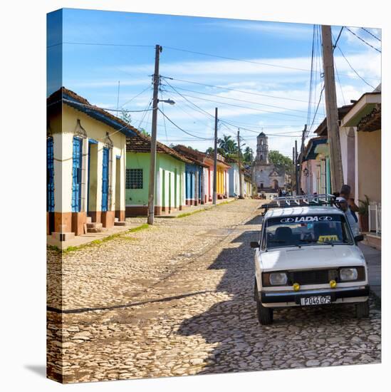 Cuba Fuerte Collection SQ - Cuban Street Scene in Trinidad-Philippe Hugonnard-Stretched Canvas