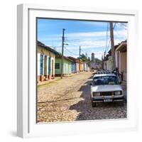 Cuba Fuerte Collection SQ - Cuban Street Scene in Trinidad-Philippe Hugonnard-Framed Photographic Print