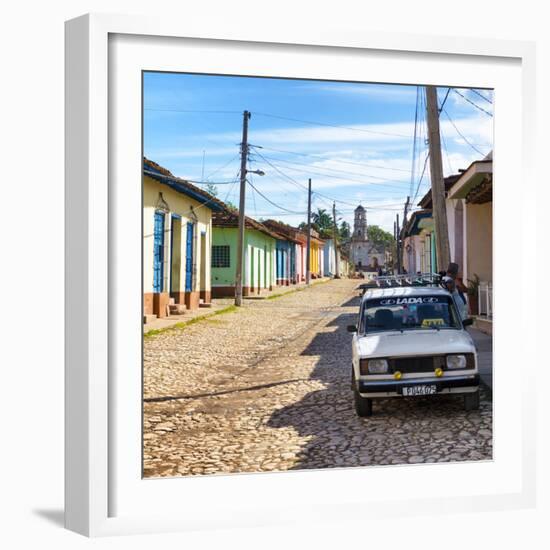 Cuba Fuerte Collection SQ - Cuban Street Scene in Trinidad-Philippe Hugonnard-Framed Photographic Print