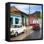 Cuba Fuerte Collection SQ - Cuban Street Scene-Philippe Hugonnard-Framed Stretched Canvas