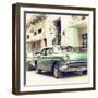 Cuba Fuerte Collection SQ - Cuban Taxi to Havana-Philippe Hugonnard-Framed Photographic Print