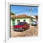 Cuba Fuerte Collection SQ - Cuban Taxis-Philippe Hugonnard-Framed Photographic Print