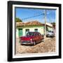 Cuba Fuerte Collection SQ - Cuban Taxis-Philippe Hugonnard-Framed Photographic Print