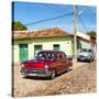 Cuba Fuerte Collection SQ - Cuban Taxis-Philippe Hugonnard-Stretched Canvas