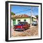 Cuba Fuerte Collection SQ - Cuban Taxis-Philippe Hugonnard-Framed Photographic Print