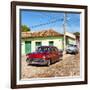 Cuba Fuerte Collection SQ - Cuban Taxis-Philippe Hugonnard-Framed Photographic Print