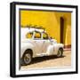 Cuba Fuerte Collection SQ - Cuban White Car-Philippe Hugonnard-Framed Photographic Print