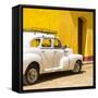 Cuba Fuerte Collection SQ - Cuban White Car-Philippe Hugonnard-Framed Stretched Canvas