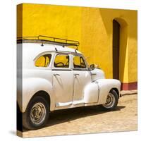 Cuba Fuerte Collection SQ - Cuban White Car-Philippe Hugonnard-Stretched Canvas