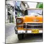 Cuba Fuerte Collection SQ - Detail on Orange Classic Chevrolet-Philippe Hugonnard-Mounted Photographic Print