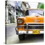 Cuba Fuerte Collection SQ - Detail on Orange Classic Chevrolet-Philippe Hugonnard-Stretched Canvas