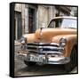 Cuba Fuerte Collection SQ - Dodge Classic Car-Philippe Hugonnard-Framed Stretched Canvas