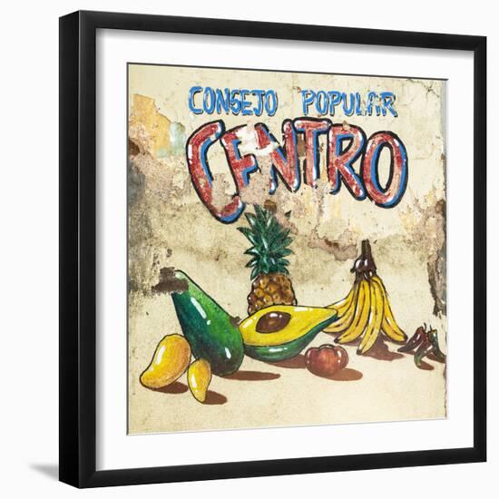 Cuba Fuerte Collection SQ - Fruits & Vegetables-Philippe Hugonnard-Framed Photographic Print