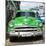 Cuba Fuerte Collection SQ - Green Chevy-Philippe Hugonnard-Mounted Photographic Print