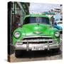 Cuba Fuerte Collection SQ - Green Chevy-Philippe Hugonnard-Stretched Canvas