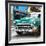 Cuba Fuerte Collection SQ - Green Classic Car-Philippe Hugonnard-Framed Photographic Print