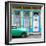 Cuba Fuerte Collection SQ - Green Vintage Car in Havana II-Philippe Hugonnard-Framed Photographic Print