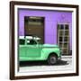 Cuba Fuerte Collection SQ - Green Vintage Car Trinidad-Philippe Hugonnard-Framed Photographic Print
