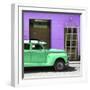 Cuba Fuerte Collection SQ - Green Vintage Car Trinidad-Philippe Hugonnard-Framed Photographic Print