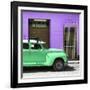 Cuba Fuerte Collection SQ - Green Vintage Car Trinidad-Philippe Hugonnard-Framed Photographic Print