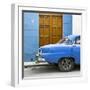 Cuba Fuerte Collection SQ - Havana 109 Street Blue-Philippe Hugonnard-Framed Photographic Print