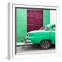 Cuba Fuerte Collection SQ - Havana 109 Street Green-Philippe Hugonnard-Framed Photographic Print