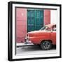 Cuba Fuerte Collection SQ - Havana 109 Street Orange-Philippe Hugonnard-Framed Photographic Print