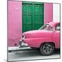 Cuba Fuerte Collection SQ - Havana 109 Street Pink-Philippe Hugonnard-Mounted Photographic Print