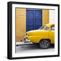 Cuba Fuerte Collection SQ - Havana 109 Street Yellow-Philippe Hugonnard-Framed Photographic Print