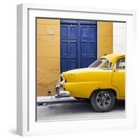 Cuba Fuerte Collection SQ - Havana 109 Street Yellow-Philippe Hugonnard-Framed Photographic Print