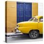 Cuba Fuerte Collection SQ - Havana 109 Street Yellow-Philippe Hugonnard-Stretched Canvas
