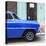 Cuba Fuerte Collection SQ - Havana Blue Car-Philippe Hugonnard-Stretched Canvas