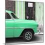 Cuba Fuerte Collection SQ - Havana Green Car-Philippe Hugonnard-Mounted Photographic Print